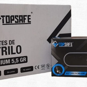 Guante Nitrilo negro ultra resistente 5.5 gr. (10 cajas de 100 und.)