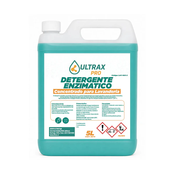 Detergente Enzimático para Lavandería 