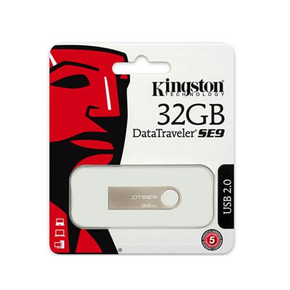 Memoria USB 32Gb Kingston Metálica