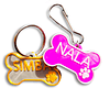 Accesorio placas para mascotas en impresión 3d