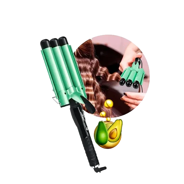 Pinza de ondas de sirena 3 tubos