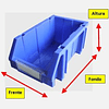 Caja Plástica Apilable