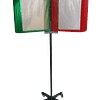 Pedestal Metálico con Ruedas A4/Carta
