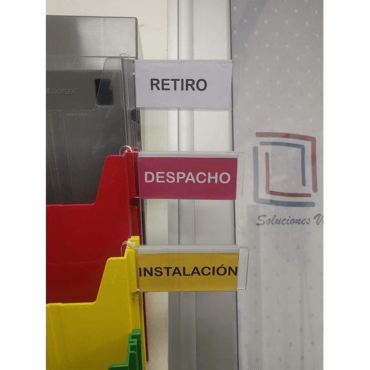 Portatítulos Laterales - Accesorios Portapapeles 