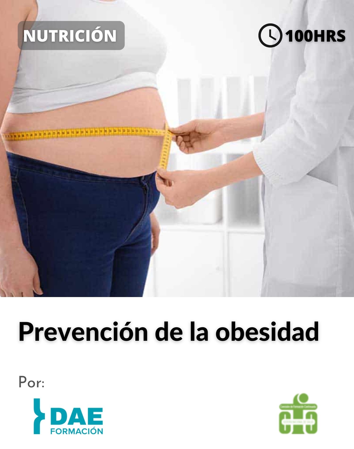Curso de prevención de la obesidad ( 100 hrs) 2