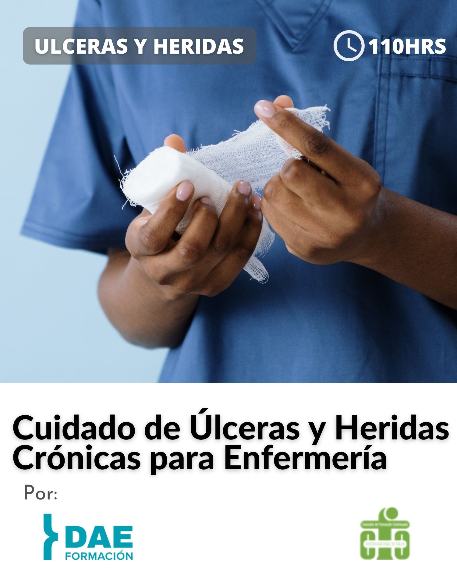 Curso de Cuidado de Úlceras y Heridas Crónicas para Enfermería ( 110 hrs) 2