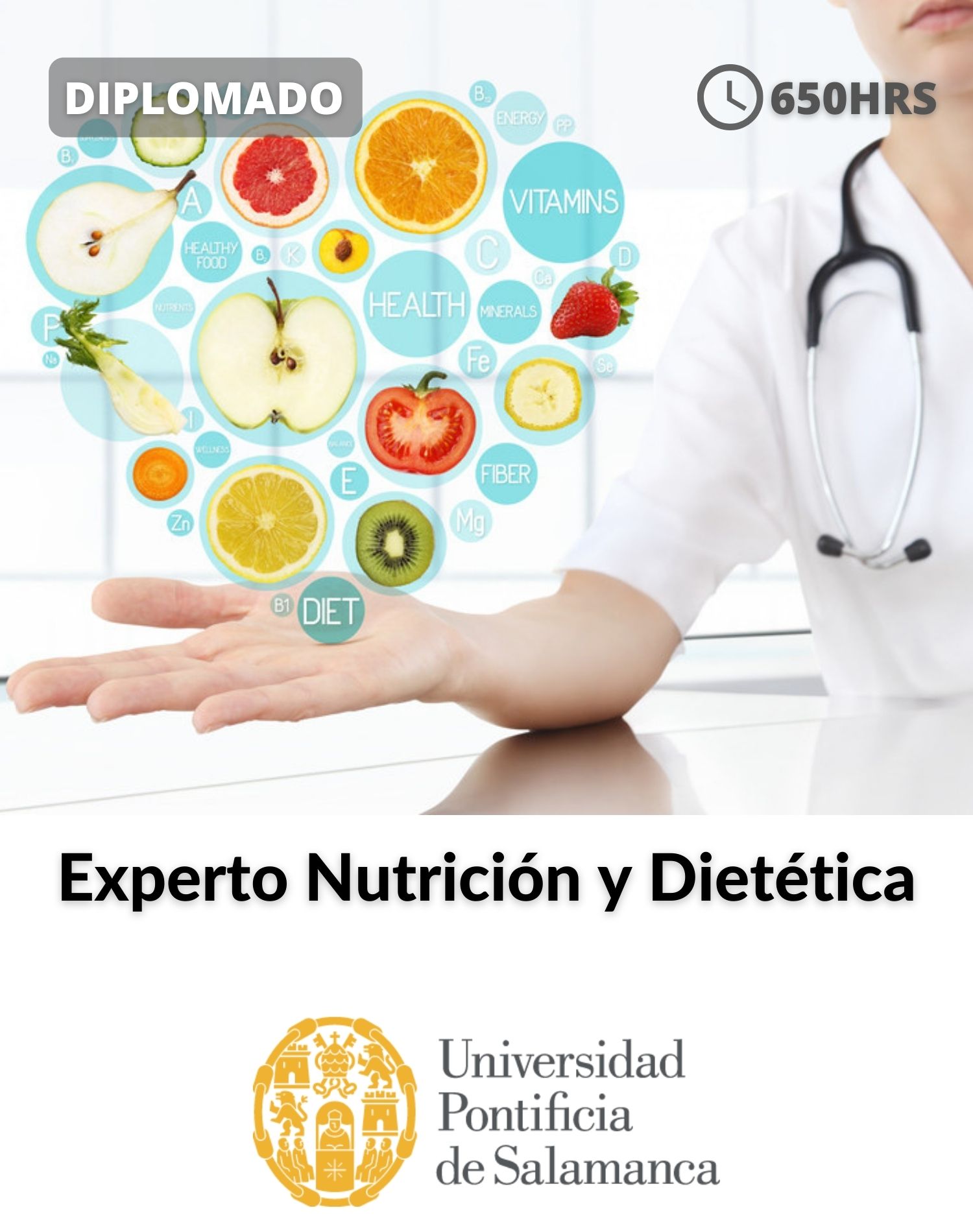 Diplomado experto en Nutrición y Dietética  2