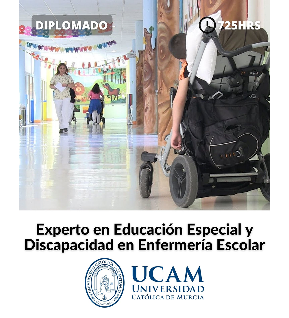 Diplomado Experto en Educación Especial y Discapacidad en Enfermería Escolar