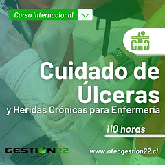 Curso de Cuidado de Úlceras y Heridas Crónicas para Enfermería ( 110 hrs)