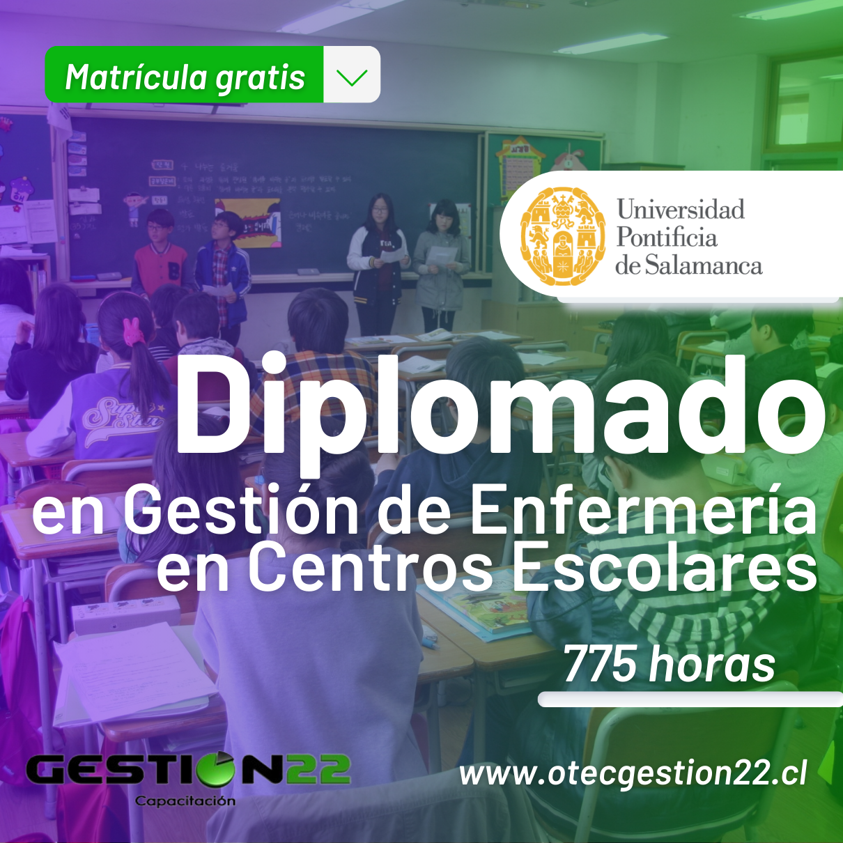 Diplomado Experto en Gestión de Enfermería en Centros Escolares 1