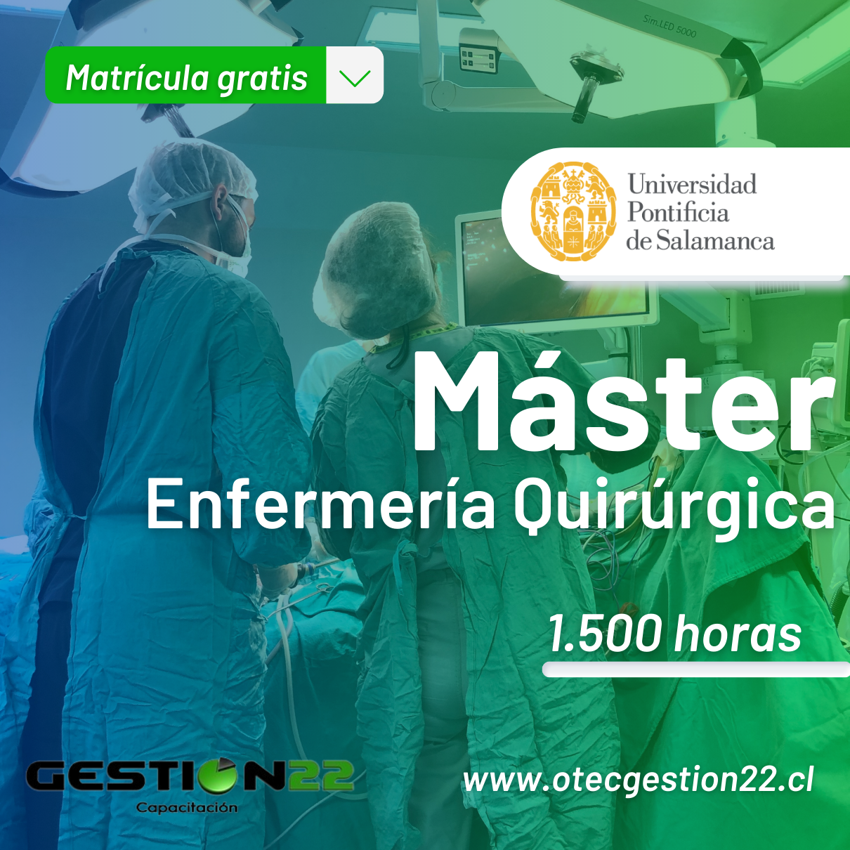 Master en Enfermería Quirúrgica (1500 hrs)