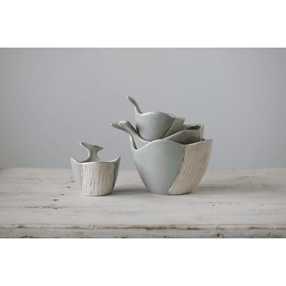 Set Mini Bowls Ballenas