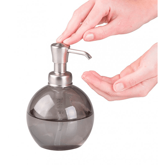Dispensador de Jabón de Vidrio Smoke