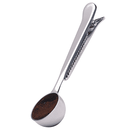 Cuchara Medida y Clip Café