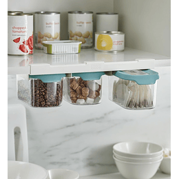 Set 3 Contenedores Colgantes Opal