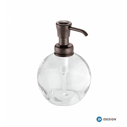 Dispensador de Jabón de Vidrio Bronce