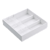 Organizador de Cubiertos Extensible | Blanco
