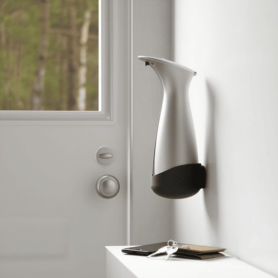 Dispensador de Jabón con Sensor Otto Níquel | Soporte para Muro