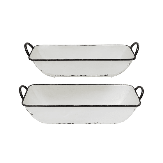 Bandeja Metálica Esmaltada | L