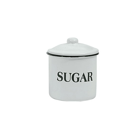 Set de 3 Contenedores Esmaltados | Café | Té | Azúcar