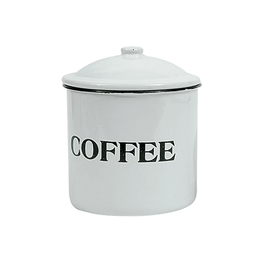 Set de 3 Contenedores Esmaltados | Café | Té | Azúcar