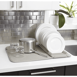 Mat Secaplatos Udry | Gris Claro