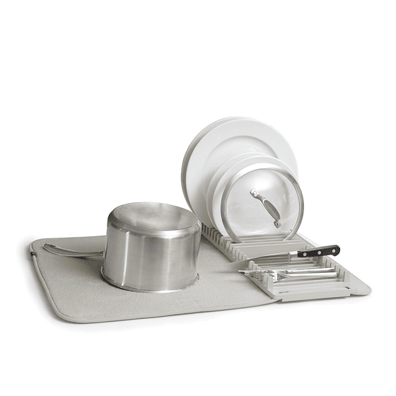 Mat Secaplatos Udry | Gris Claro