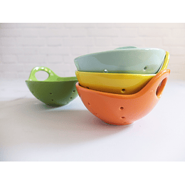 Bowl Colador Colores | Naranjo