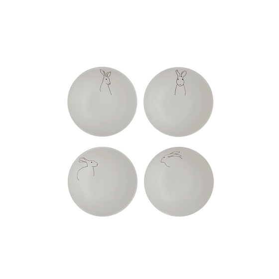 Pocillo Cerámica Conejo  | Blanco D