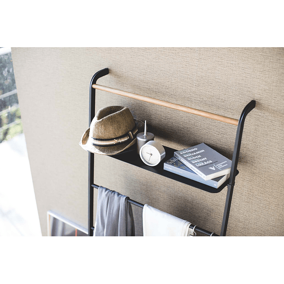 Escalera con Repisa | Negro