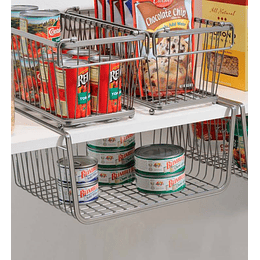 Canasto Estante York Lyra | Silver