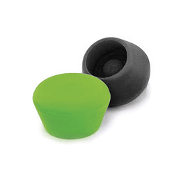 Set de 2 Tapones para Vino | Negro & Verde