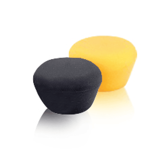 Set de 2 Tapones para Vino | Negro & Amarillo