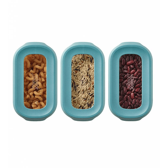 Set 3 Contenedores Colgantes Opal 1,3Lts