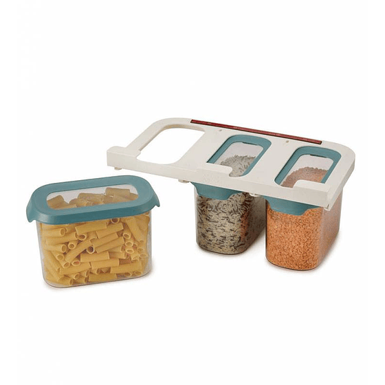 Set 3 Contenedores Colgantes Opal 1,3Lts