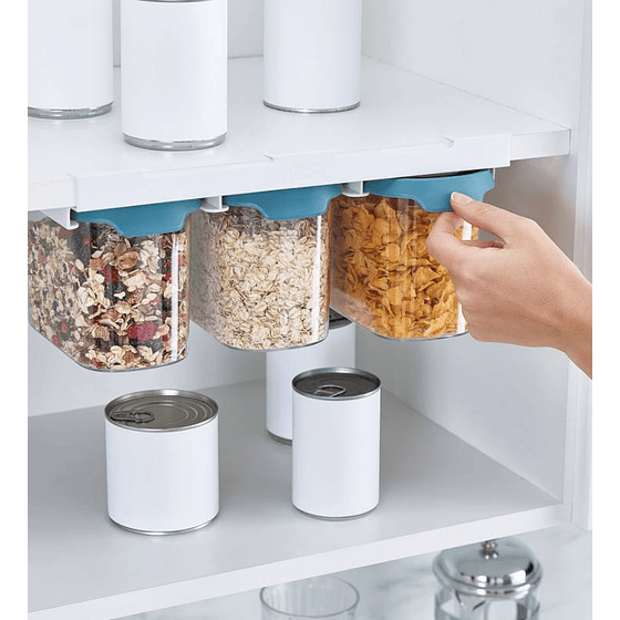 Set 3 Contenedores Colgantes Opal 1,3Lts