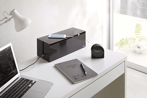 Organizador para Cables Negro