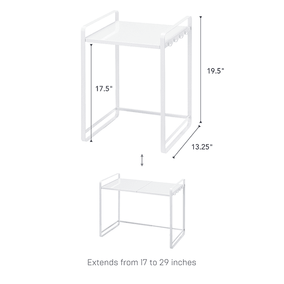 Estantería Extensible | Blanco