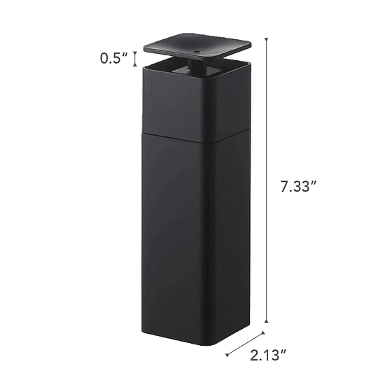 Dispensador de Jabón Push | Negro