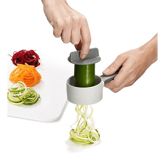 Cortador de verduras Espiral | Compacto Duo Gris