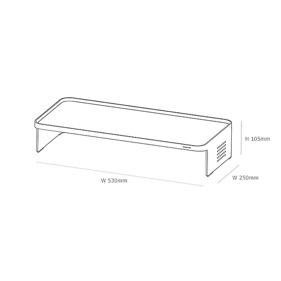 Soporte para Monitor Grafito