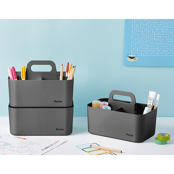 Organizador Porta Compact Gris
