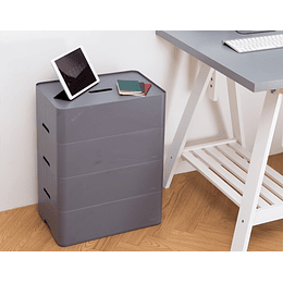 Caja organizadora Opera L Gris