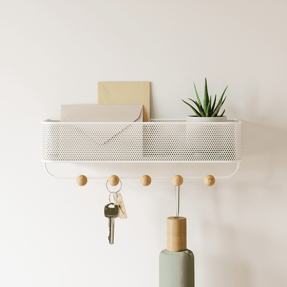 Repisa Organizadora Estique | Blanca