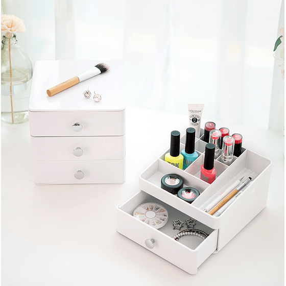 Pack Organizador Piano Blanco