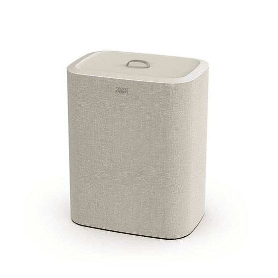 Canasto Dual Ropa Sucia Tota 90L Ecru | Joseph Joseph