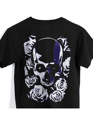 Polera manga corta  - Midnight Skull