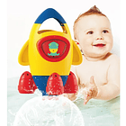 Juguete de Baño para bebe, cohete espacial, montessori 1