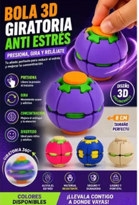Spiner Pelota Antiestrés 