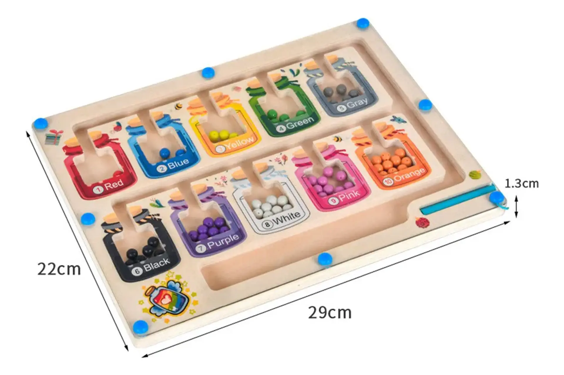 Tablero de Conteo Magnético 3
